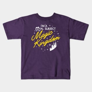 Magic Kingdom Subject Kids T-Shirt